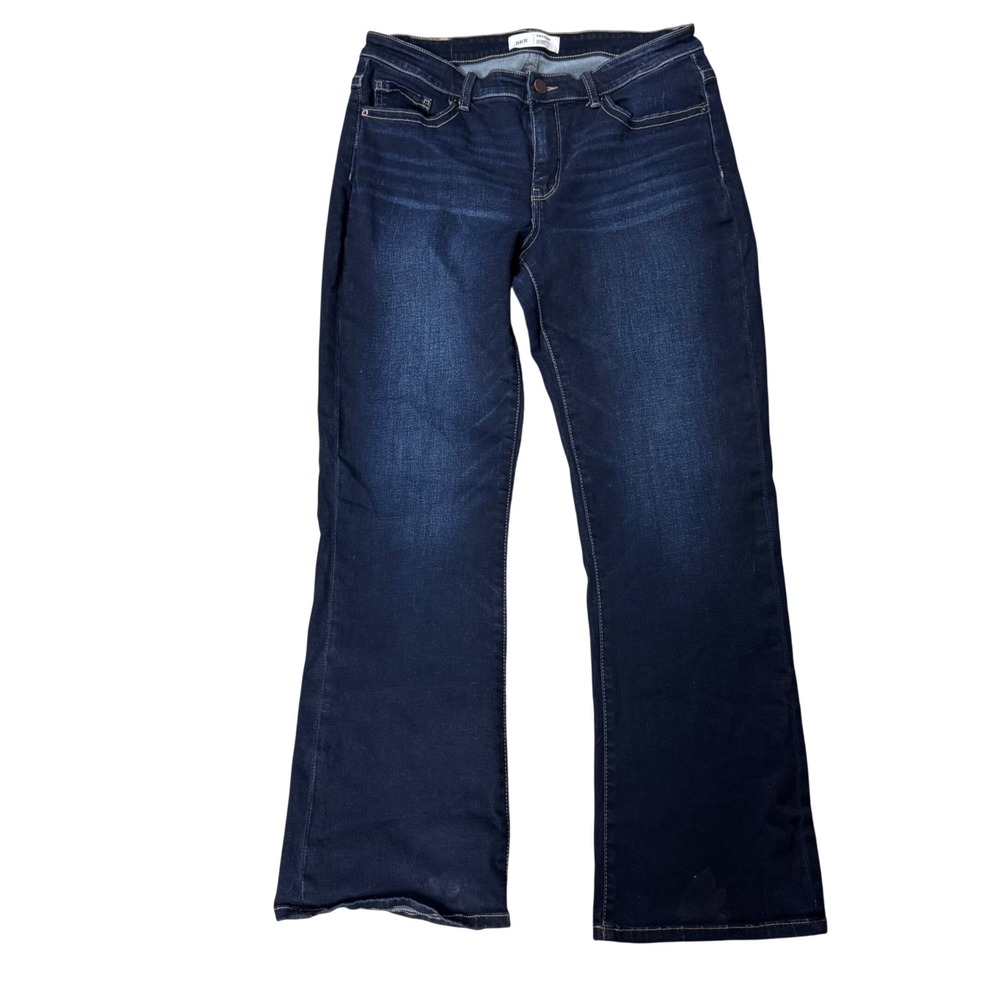 BKE Payton Mens Dark Wash Mid Rise Universal Fit Bootcut Jeans Size 32x29
